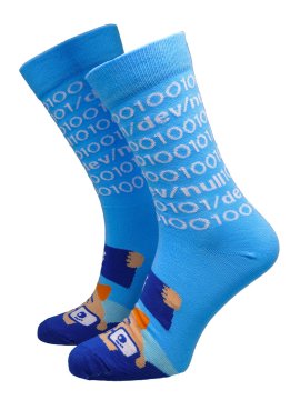 Hesty Socks unisex nogavice it temno modra
