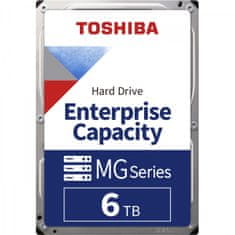 Toshiba MG06A trdi disk, 6 TB, 7200, SATA, 6Gb/s, 256 MB, 512e (MG08ADA600E)