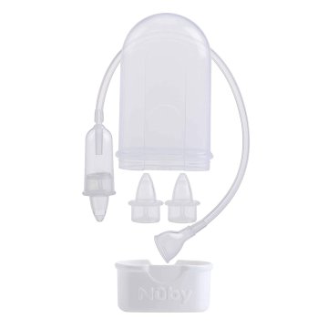 Nuby nosni aspirator sesalec v kompletu, 0+ m