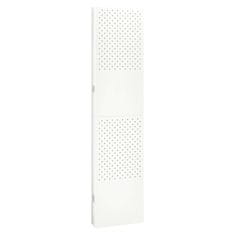 Vidaxl Paravan 6-delni bel 240x180 cm jeklo