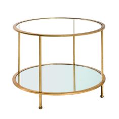 Mørtens Furniture Kavna mizica Anite, 45 cm, zlata