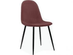 Danish Style Jedilni stol Ines (SET 4), roza