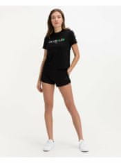 Calvin Klein Ženska Logo Trim Jogger Kratke hlače Črna M