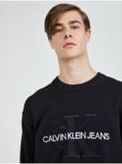 Calvin Klein Moška Embroidery Pulover Črna XL