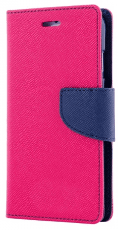  Fancy Diary ovitek za iPhone 13 Pro Max, preklopni, roza-moder 