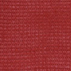 Vidaxl Zunanje rolo senčilo 180x230 cm rdeče