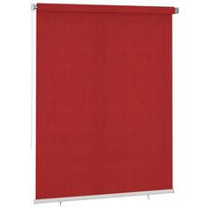 Vidaxl Zunanje rolo senčilo 180x230 cm rdeče