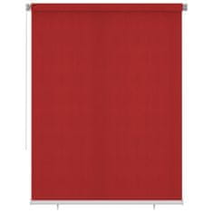 Vidaxl Zunanje rolo senčilo 180x230 cm rdeče