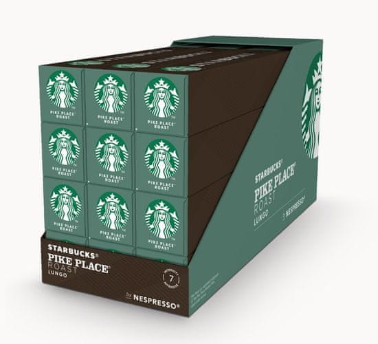 Starbucks by Nespresso® Pike Place Roast, 12x10 kapsul