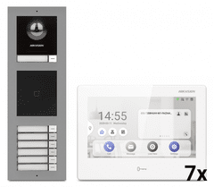 Hikvision Video domofon več-stanovanjski komplet 8003IME1/KDM/KDKK/9310WTE 