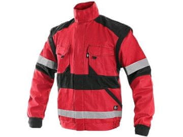 Jakna CXS LUXY BRIGHT, moška, rdeče-črna