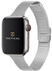 Tactical 748 Loop Slim kovinski pasek za Apple Watch 1/2/3/4/5/6/7/SE, 38/40/41 mm, srebrn (57983101966)