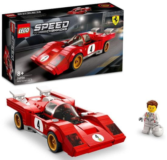 LEGO Speed Champions - 1970 Ferrari 512 M (76906) - odprta embalaža