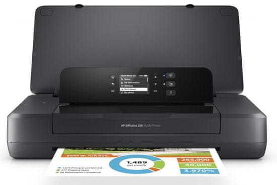 HP brizgalni prenosni tiskalnik OfficeJet 202 mobile