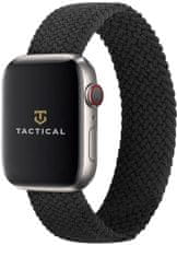 Tactical 774 pleten pas za Apple Watch 1/2/3/4/5/6/7/SE, 42/44/45 mm, vel. M, črn (57983101906)