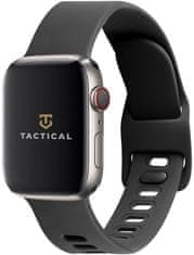 Tactical 789 silikonski pas za Apple Watch 1/2/3/4/5/6/7/SE, 38/40/41 mm, črn (57983101953)