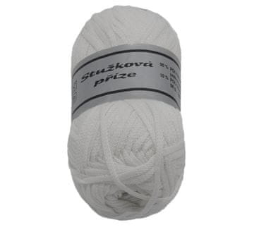 Preja STUŽKOVÁ - 50g / 109 m, bela