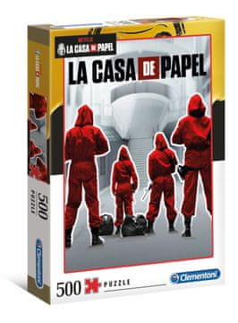 Clementoni Netflix Puzzle: La Casa de Papel 500 Pieces