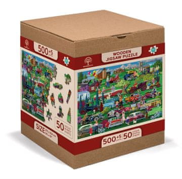 Wooden city Lesena sestavljanka Veterani 2 v 1, 505 kosov ECO