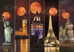 Art puzzle Puzzle Rdeča luna 1500 kosov