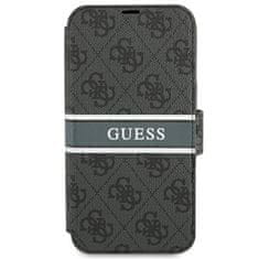 Guess GUBKP13L4GDGR iPhone 13 Pro / 13 6,1" siva knjiga 4G Stripe