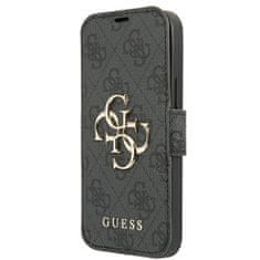 Guess GUBKP13S4GMGGR iPhone 13 mini 5,4" siva knjiga 4G Big Metal Logo
