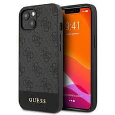 Guess GUHCP13SG4GLGR iPhone 13 mini 5,4", siv trdi ovitek 4G Stripe Collection