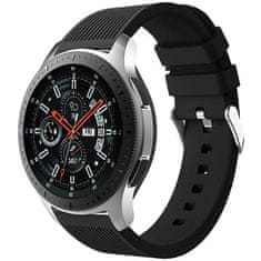 4wrist Silicone strap for Samsung Galaxy Watch - Black 22 mm