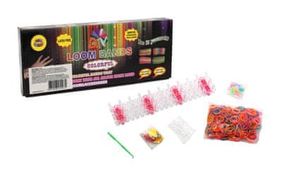 Unikatoy Loom set zapestnice, 600 kosov + dodatki