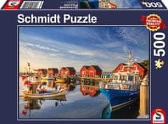 Schmidt Puzzle Pristanišče of Weisse Wiek, Nemčija 500 kosov