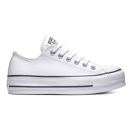 Converse Superge bela Chuck Taylor All Star Lift Clean Low Top