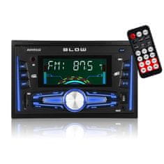 Blow Avtoradio AVH9610 2DIN / FM radio, Bluetooth, MP3, USB, SD, AUX