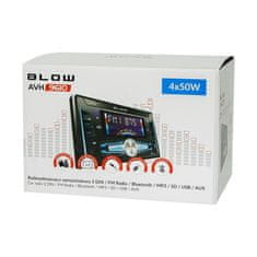 Blow Avtoradio AVH9610 2DIN / FM radio, Bluetooth, MP3, USB, SD, AUX