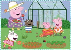 Trefl Puzzle Peppa Pig: Spomini na počitnice 4 v 1 (12,15,20,24 kosov)