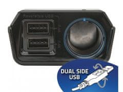 Compass  Adapter trdna 12V + 2x USB 2400mA IZBERI