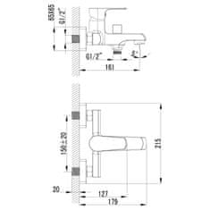 LEMARK Kopalna pipa z monolitnim izlivom LEMARK LM1612C FACTOR