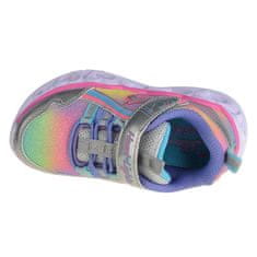 Skechers Čevlji srebrna 21 EU Heart Lightsrainbow Lux