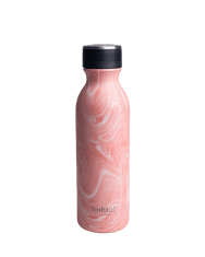 SmartShake Bohtal jeklena termovka 600ml, roza marmor