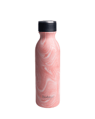 SmartShake Bohtal jeklena termovka 600ml, roza marmor