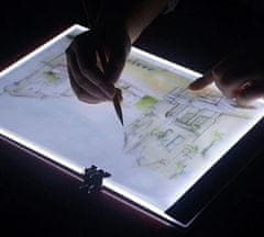 Netscroll LED osvetlitvena tablica za risanj, darila, ideja za darila, DrawPad