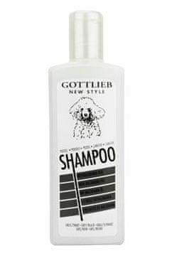 Gottlieb šampon za pudle z oljem makadamije črn 300ml