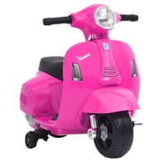 Vidaxl Otroški električni motor Vespa GTS300 roza barve