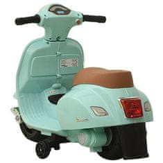 Vidaxl Otroški električni motor Vespa GTS300 zelene barve