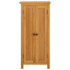 Vidaxl Omarica 50x22x110 cm trdna hrastovina