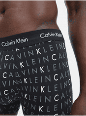 Calvin Klein Moška Oprijete boksarice 3 Piece Črna iva S