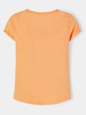 Name it Dekliška Vix Majica otroška Oranžna 116