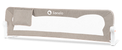 Lionelo varnostna ograjica za posteljo EVA, Beige Melange, bež