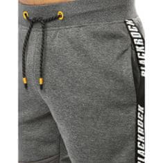 Dstreet Moške športne hlače BLACKROCK temno sive ux3541 M