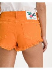 Replay Ženska Rose Kratke hlače Oranžna S
