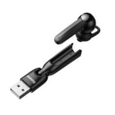 BASEUS Slušalka Bluetooth 5.0 A05, USB (črna)